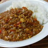 豆腐で簡単ヘルシー！キーマカレー♪